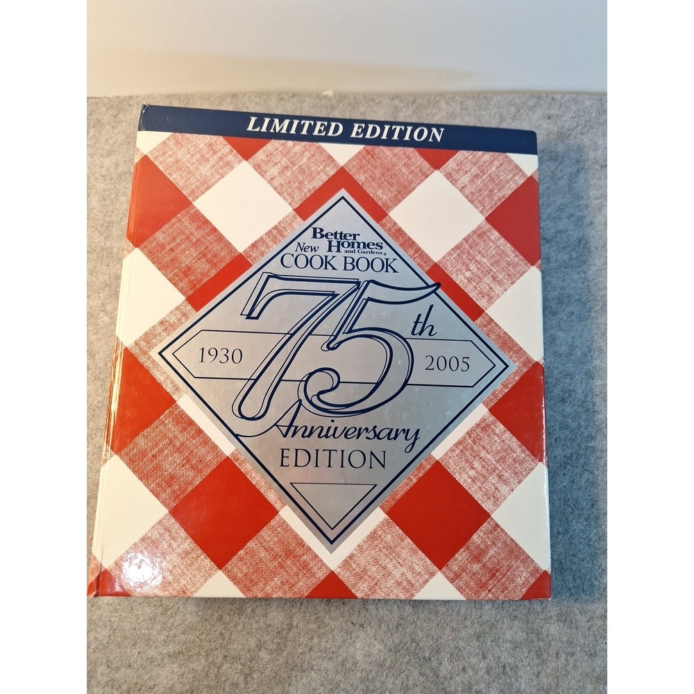 Better Homes and Gardens Cookbook 75th Anniversary Limited Edition 5 Ring Binder